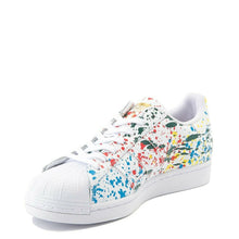 Load image into Gallery viewer, Men's adidas Superstar Paint Splatter Shoe - (Star - Exclusive Artist Wear)