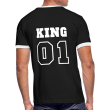 Load image into Gallery viewer, Men's Ringer T-Shirt (Sports) - black/white