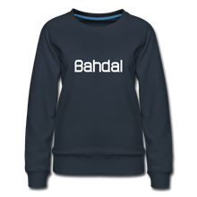Load image into Gallery viewer, Women’s Premium Sweatshirt (Original) - navy
