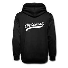 Load image into Gallery viewer, XY / XX - Unisex Shawl Collar Hoodie (Original) - black