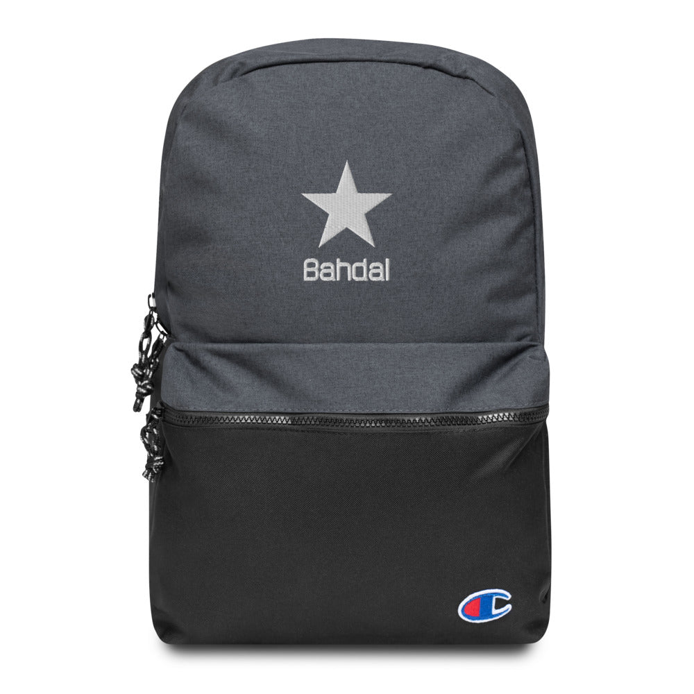 Embroidered Champion Backpack (Star)