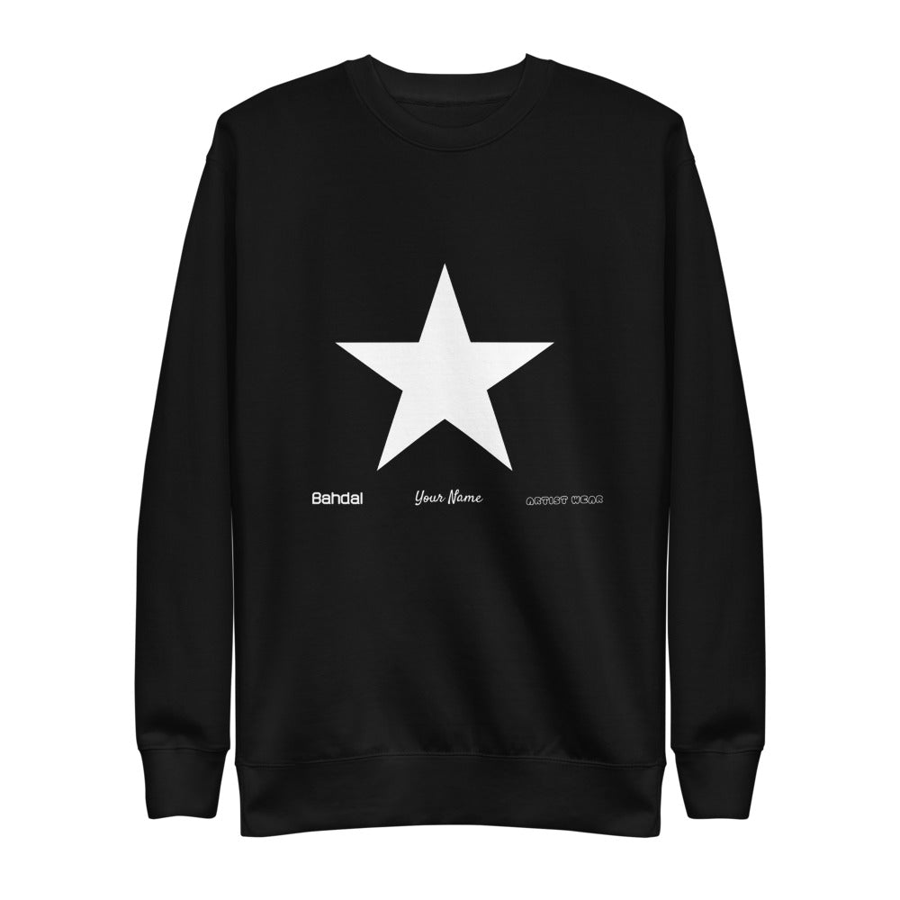 XY / XX - Unisex Pullover Sweatshirt 'YOUR NAME' (Star - Special Edition)